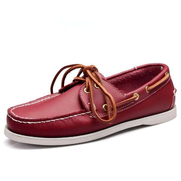 Mocassin bateau bordeaux en cuir avec lacets en cuir marron et semelle blanche. Chaussure décontractée pour homme ou femme., 45287031963829,45287031996597,45287032029365,45287032062133,45287032094901,45287032127669,45287032160437,45287032193205,45287032225973,45287032258741,45287032291509,45287032324277,45287032357045,45287032389813,45287032422581,45287032455349,45287032488117,45287032520885,45287032553653,45287032586421,45287032619189,45287032651957,45287032684725,45287032717493,45287032750261,45287032