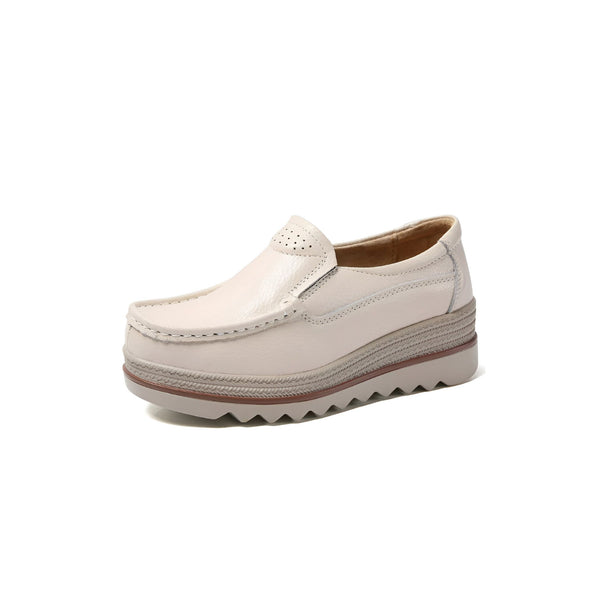 Mocassin femme beige en cuir avec semelle compensée. Chaussures décontractées pour femmes, idéales pour le confort et le style quotidien., 45286649888949,45286649921717,45286649954485,45286649987253,45286650020021,45286650052789,45286650085557,45286650118325,45286650151093,45286650183861,45286650216629,45286650249397,45286650282165,45286650314933,45286650347701,45286650380469,45286650413237,45286650446005,45286650478773,45286650511541,45286650544309,45286650577077,45286650609845,45286650642613,4528665