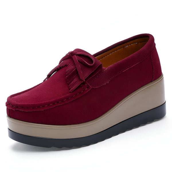 Mocassin bordeaux pour femme avec plateforme, orné d'un nœud et de franges. Chaussure confortable et élégante., 45286964887733,45286964920501,45286964953269,45286964986037,45286965018805,45286965051573,45286965084341,45286965117109,45286965149877,45286965182645,45286965215413,45286965248181,45286965280949,45286965313717,45286965346485,45286965379253,45286965412021,45286965444789,45286965477557,45286965510325,45286965543093,45286965575861,45286965608629,45286965641397