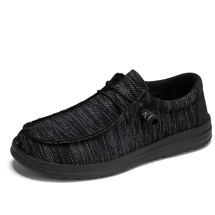 Chaussure décontractée pour homme, en maille noire et grise avec lacets. Style mocassin confortable avec semelle noire épaisse., 45286668370101,45286668402869,45286668435637,45286668468405,45286668501173,45286668533941,45286668566709,45286668599477,45286668632245,45286668665013,45286668697781,45286668730549,45286668763317,45286668796085,45286668828853,45286668861621,45286668894389,45286668927157,45286668959925,45286668992693,45286669025461,45286669058229,45286669090997,45286669123765,45286669156533,452
