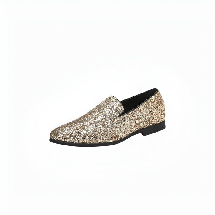 Mocassin homme doré à paillettes, chaussure de soirée festive et élégante, idéal pour une occasion spéciale ou un look branché. Chaussure brillante et originale., 45286638649525,45286638682293,45286638715061,45286638747829,45286638780597,45286638813365,45286638846133,45286638878901,45286638911669,45286638944437,45286638977205,45286639009973,45286639042741,45286639075509,45286639108277,45286639141045,45286639173813,45286639206581,45286639239349,45286639272117,45286639304885,45286639337653,452866393
