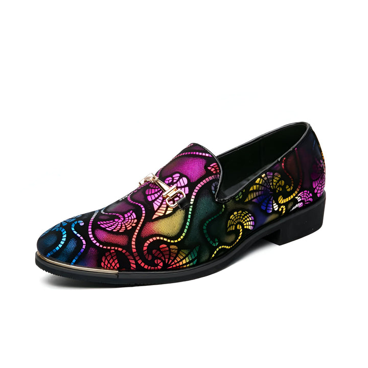 Mocassin élégant pour homme avec motif floral multicolore et ornement doré. Chaussure de soirée, style italien., 45287102054581,45287102087349,45287102120117,45287102152885,45287102185653,45287102218421,45287102251189,45287102283957,45287102316725,45287102349493,45287102382261,45287102415029,45287102447797,45287102480565,45287102513333,45287102546101,45287102578869,45287102611637,45287102644405,45287102677173,45287102709941,45287102742709,45287102775477,45287102808245,45287102841013,45287102873781,452
