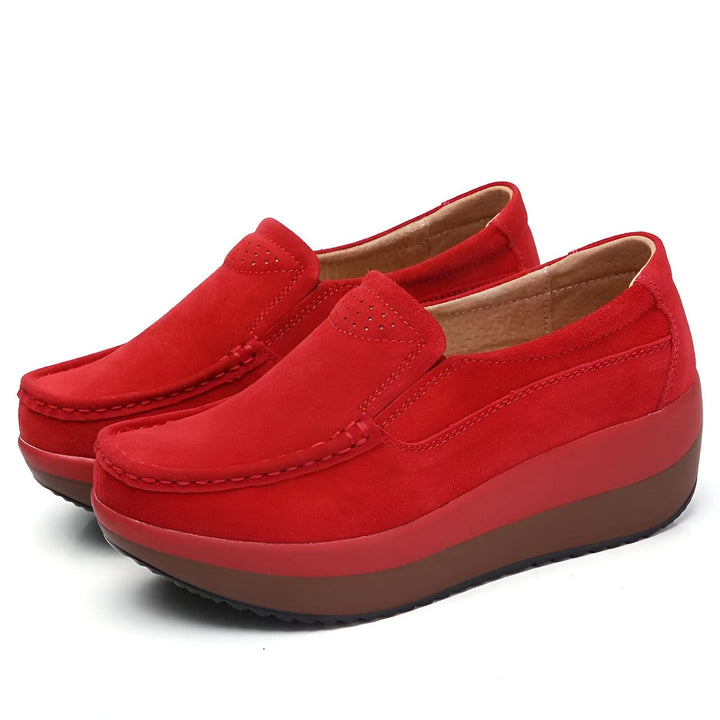 Paire de mocassins rouges en daim, à plateforme compensée, pour femme. Chaussures décontractées et confortables., 45286894141621,45286894174389,45286894207157,45286894239925,45286894272693,45286894305461,45286894338229,45286894370997,45286894403765,45286894436533,45286894469301,45286894502069,45286894534837,45286894567605,45286894600373,45286894633141,45286894665909,45286894698677,45286894731445,45286894764213,45286894796981,45286894829749,45286894862517,45286894895285,45286894928053,45286894960821,45