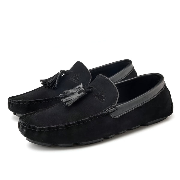 Mocassins noirs en daim avec glands, chaussures élégantes et confortables pour hommes. Chaussures décontractées, mode masculine., 45286803210421,45286803243189,45286803275957,45286803308725,45286803341493,45286803374261,45286803407029,45286803439797,45286803472565,45286803505333,45286803538101,45286803570869,45286803603637,45286803636405,45286803669173,45286803701941,45286803734709,45286803767477,45286803800245,45286803833013,45286803865781,45286803898549,45286803931317,45286803964085