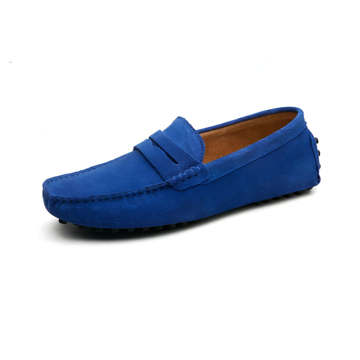 Mocassin en daim bleu vif pour homme. Chaussure élégante et confortable, idéale pour un look décontracté chic. Détails soignés et qualité des matériaux., 45286877495477,45286877528245,45286877561013,45286877593781,45286877626549,45286877659317,45286877692085,45286877724853,45286877757621,45286877790389,45286877823157,45286877855925,45286877888693,45286877921461,45286877954229,45286877986997,45286878019765,45286878052533,45286878085301,45286878118069,45286878150837,45286878183605,45286878216373,45