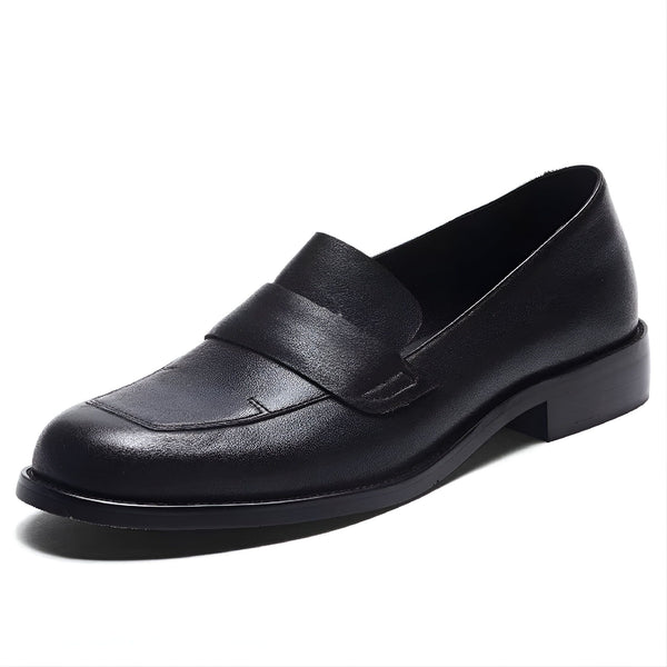 Mocassin noir en cuir pour femme, style classique et élégant. Chaussure basse à enfiler, parfaite pour un look décontracté ou professionnel., 45286620168373,45286620201141,45286620233909,45286620266677,45286620299445,45286620332213,45286620364981,45286620397749,45286620430517,45286620463285,45286620496053,45286620528821,45286620561589,45286620594357,45286620627125,45286620659893,45286620692661,45286620725429,45286620758197,45286620790965