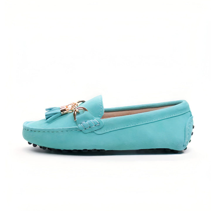 Mocassin turquoise en daim avec gland et boucle dorée. Chaussure décontractée et élégante pour femme., 45287125450933,45287125483701,45287125516469,45287125549237,45287125582005,45287125614773,45287125647541,45287125680309,45287125713077,45287125745845,45287125778613,45287125811381,45287125844149,45287125876917,45287125909685,45287125942453,45287125975221,45287126007989,45287126040757,45287126073525,45287126106293,45287126139061,45287126171829,45287126204597,45287126237365,45287126270133,452871263029