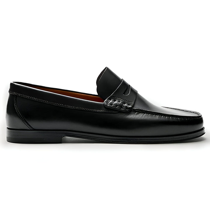 Mocassin en cuir noir pour homme, chaussures élégantes et confortables, style classique et intemporel., 45286716211381,45286716244149,45286716276917,45286716309685,45286716342453,45286716375221,45286716407989,45286716440757,45286716473525,45286716506293,45286716539061,45286716571829,45286716604597,45286716637365,45286716670133,45286716702901