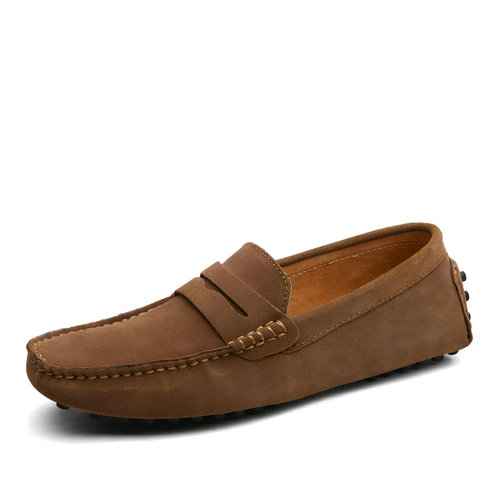 Mocassin marron en daim pour homme, style décontracté et élégant, parfait pour l'été et la conduite. Chaussure confortable avec détails cousus et semelle souple., 45286874349749,45286874382517,45286874415285,45286874448053,45286874480821,45286874513589,45286874546357,45286874579125,45286874611893,45286874644661,45286874677429,45286874710197,45286874742965,45286874775733,45286874808501,45286874841269,45286874874037,45286874906805,45286874939573,45286874972341,45286875005109,45286875037877,4528687507