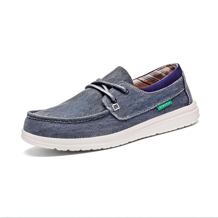 Mocassin décontracté rayé bleu et blanc pour homme, avec semelle blanche. Style classique, confortable et léger. Idéal pour un look casual et estival., 45286746292405,45286746325173,45286746357941,45286746390709,45286746423477,45286746456245,45286746489013,45286746521781,45286746554549,45286746587317,45286746620085,45286746652853,45286746685621,45286746718389,45286746751157,45286746783925,45286746816693,45286746849461,45286746882229,45286746914997,45286746947765,45286746980533,45286747013301,45286747