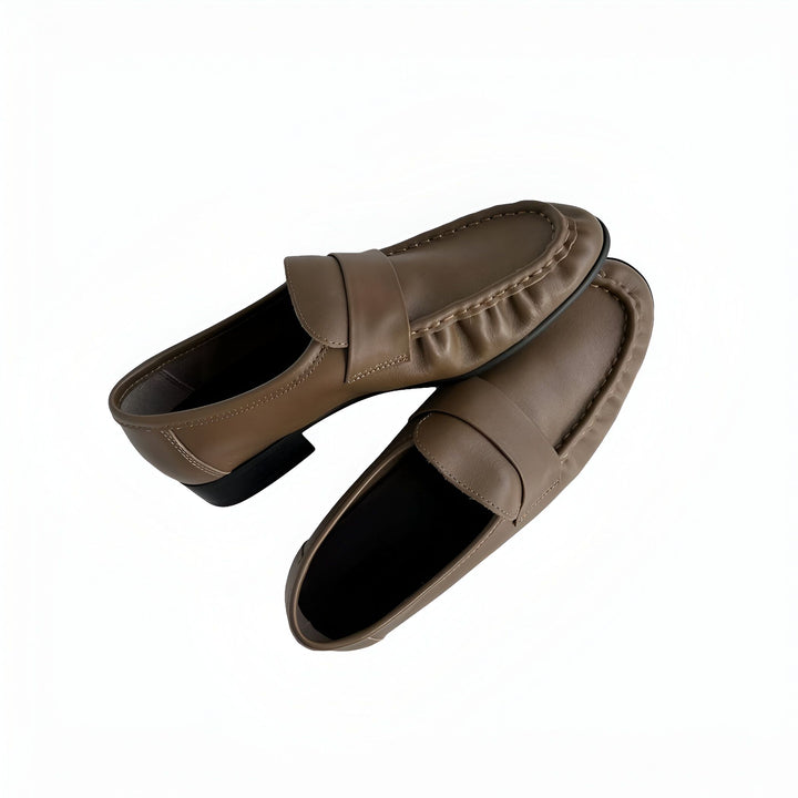 Mocassins marron élégants, chaussures basses en cuir pour femmes, style classique et confortable., 45286895485109,45286895517877,45286895550645,45286895583413,45286895616181,45286895648949,45286895681717,45286895714485,45286895747253,45286895780021,45286895812789,45286895845557,45286895878325,45286895911093,45286895943861,45286895976629,45286896009397,45286896042165